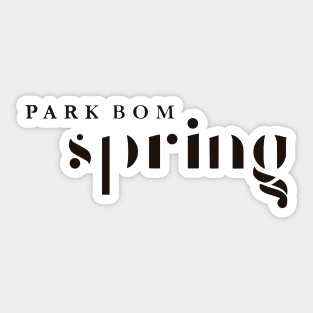 Park Bom Sticker